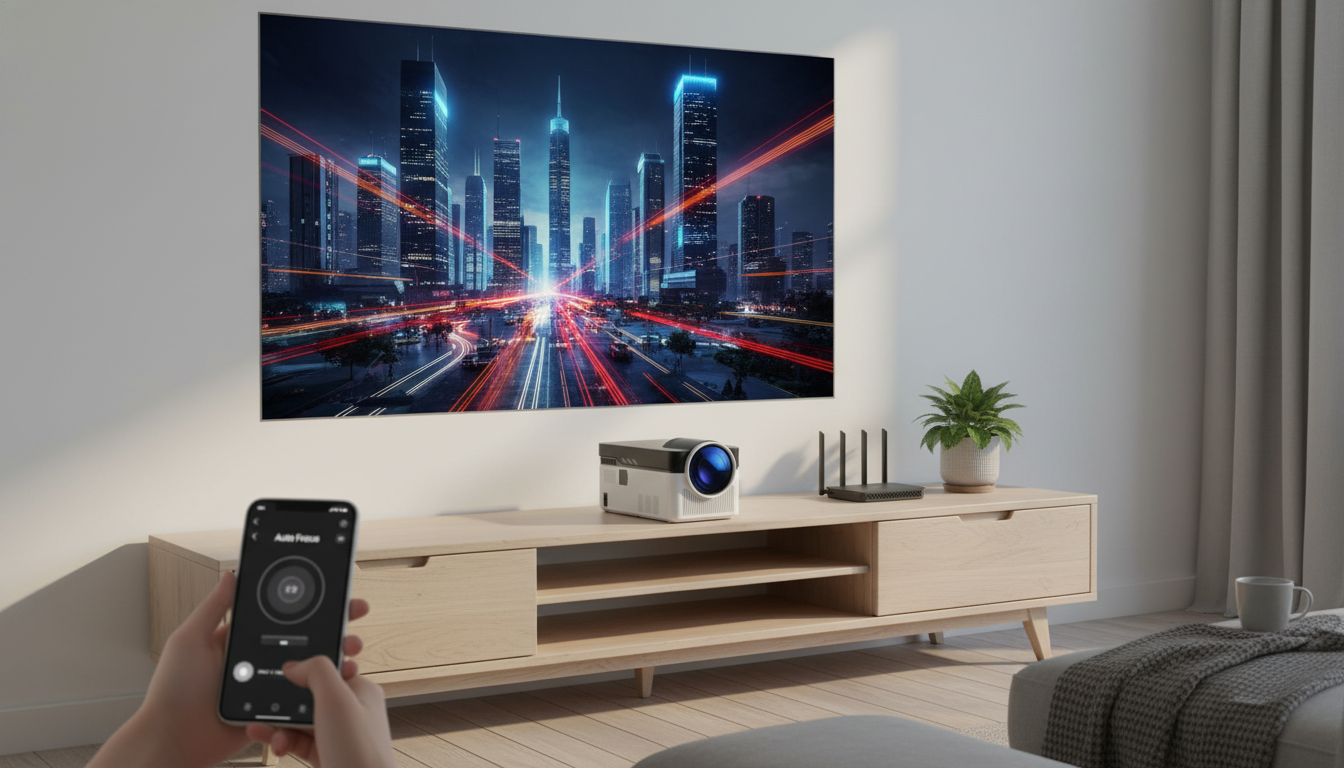 900 ANSI UST Projector Setup: Focus, WiFi 6 & Picture Tips