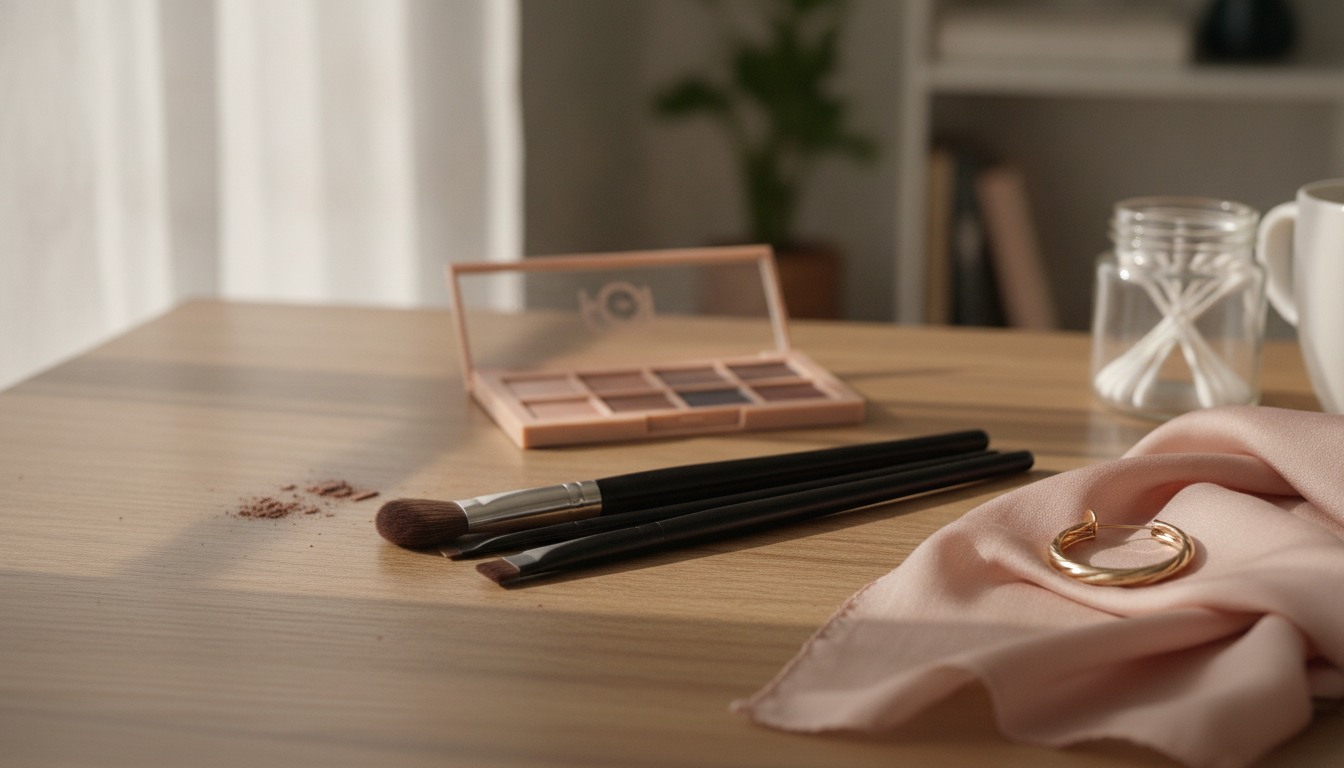 3-Piece Precision Brush Set for Nose, Brows & Liner