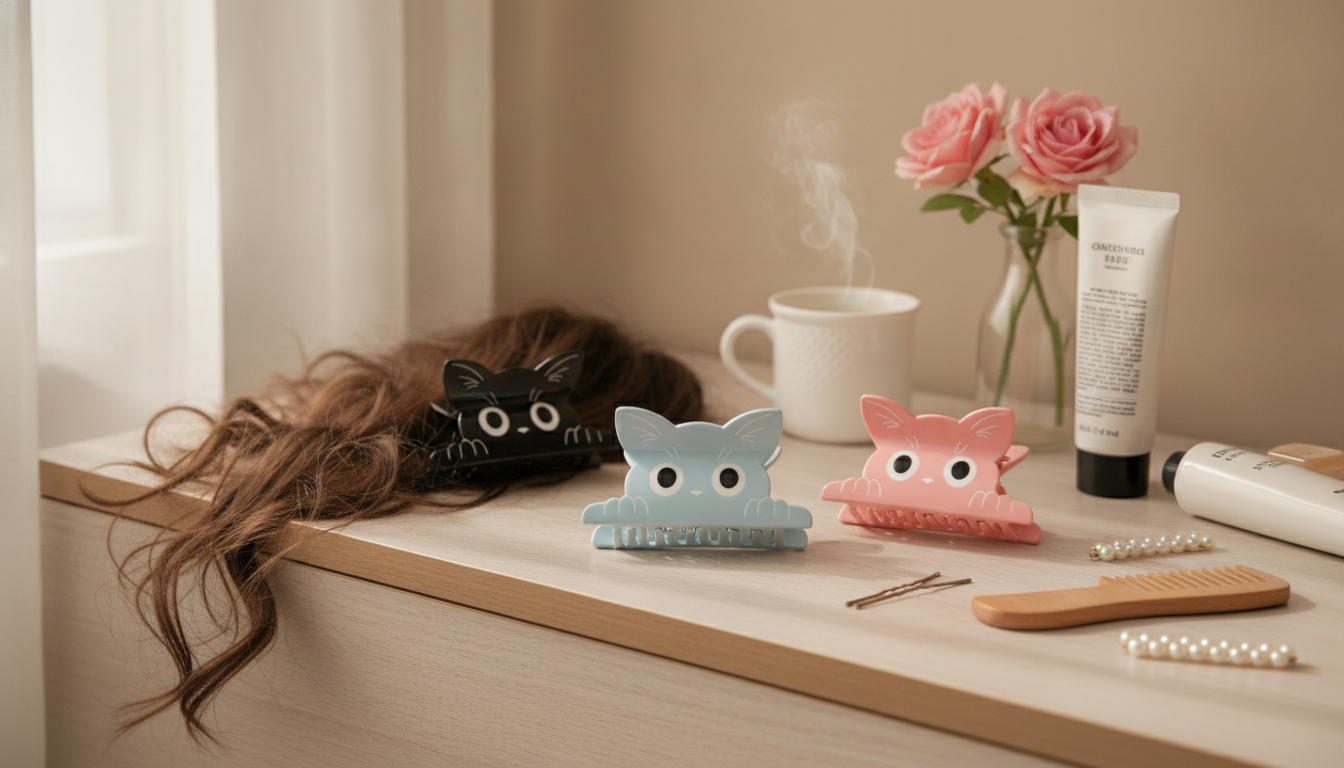 Cute Cartoon Cat Hair Clip: Styling, Fit, and Care Tips