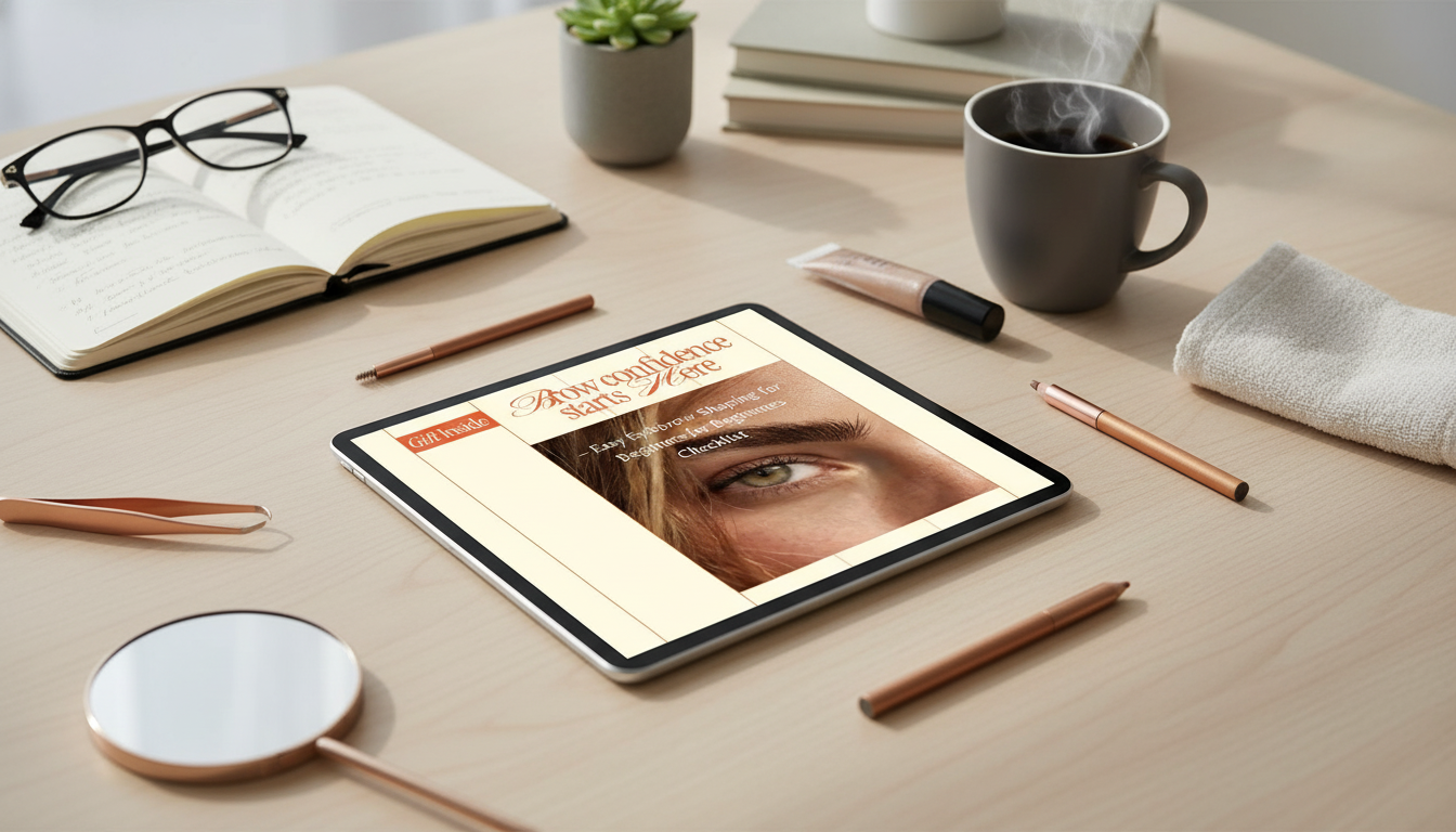 Eyebrow Shaping for Beginners: Step-by-Step Checklist