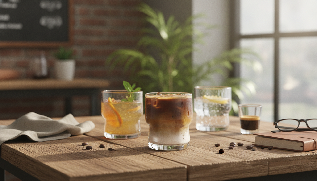 Hammered Clear Cup for Iced Coffee, Juice & Sparkle