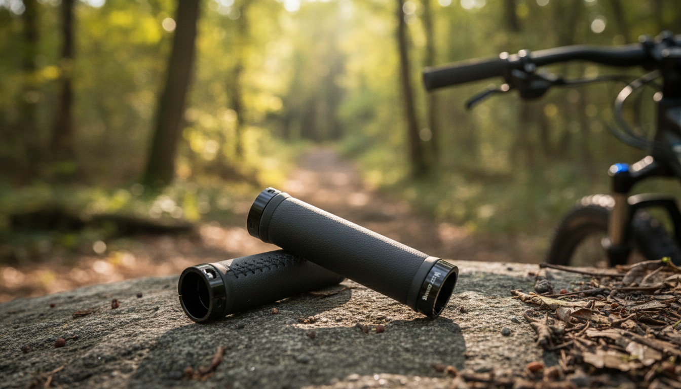 Microfiber Leather MTB Grips: Anti-Slip, Shock-Damping