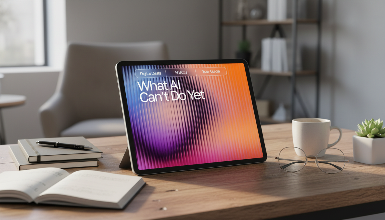 What AI Still Can’t Do (and How to Use It Safely)