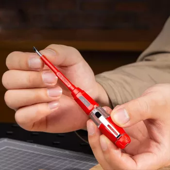 1000V Non-Contact Voltage Tester Pen + Screwdriver Guide